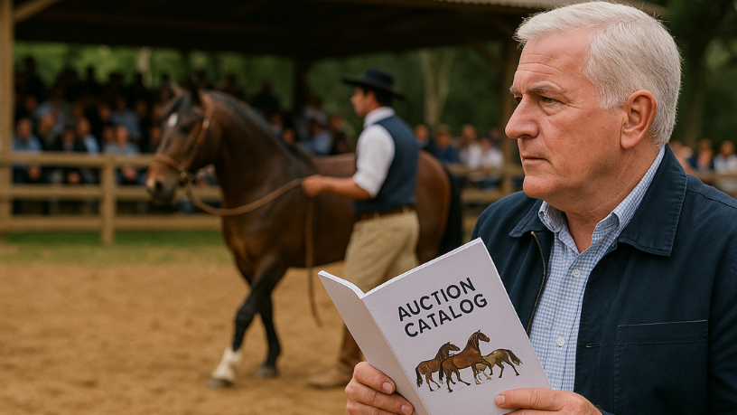 Aldo Vendramin detalha como funcionam os leilões de cavalos crioulos e os principais pontos de atenção.